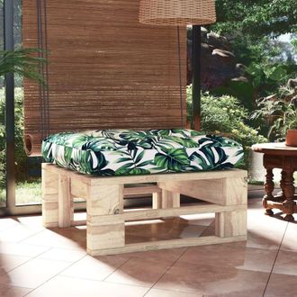 vidaXL Otomana De Jard&iacute;n De Palets Madera De Pino Impregnada Vidaxl
