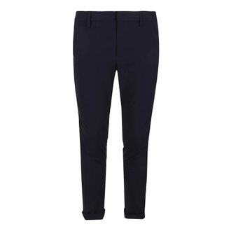 Dondup Heren, Broeken, Blauw, Maat: W40 Katoen
