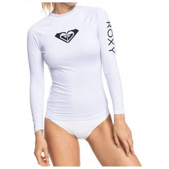 Roxy Whole Hearted L/S Lycra f&uuml;r Damen | wei&szlig;