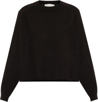 Lisa Yang Karine Kasjmieren Trui - Dames - Cashmere truien - Bruin - S - Kasjmier - Truien & Vesten