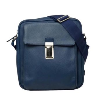 Prada Pre-owned Cross Body Bags, female, Blue, Size: ONE SIZE Pre-owned Shoulder Bag
