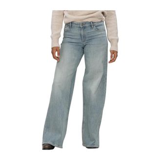 Lee Dames, Jeans, Blauw, Maat: W26 Katoen