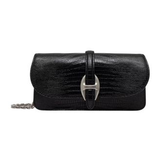 Trussardi Tassen, Dames, Zwart, ONE Size, Leer, Grote Leren Portemonnee
