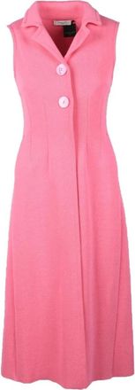 Charlott Vest - Dames - Casual kleedjes - Roze - S - Katoen - Kleedjes