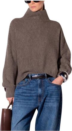 Liviana Conti Maglia Samira - Knitwear - Mujer - Marr&oacute;n - M