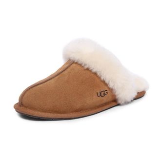 UGG Slippers, female, Brown, Size: 6 US Scuffette II Slipper