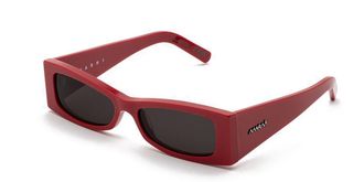 Marni Zokoa Red Y5U Mens Sunglasses Red Size 56