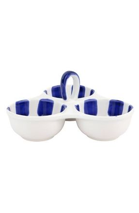 Vietri Santorini Dot Three-Part Server in Blue at Nordstrom