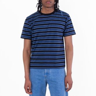 Marni Striped Boxy Cotton T-Shirt, Brand Size 46 ( US Size 36 )