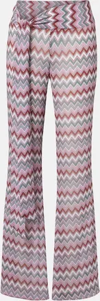 Bananhot Bowie chevron flared pants