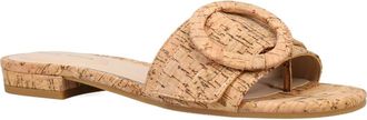 Pelle Moda Bianka Slide Sandal in Natural at Nordstrom, Size 5.5