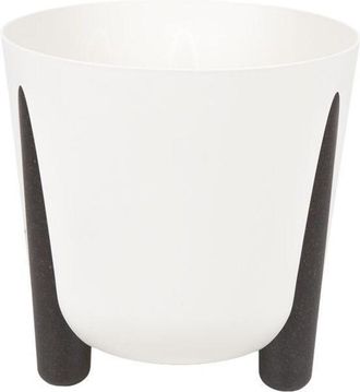 cofan Cofan - Maceta Con Patas Y Filtro De Drenaje Color Crema Pp &Oslash; 341 X 320 Mm 19,4 L Caja 4 Unid