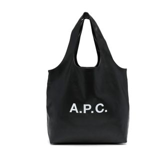 A.P.C. Tote Bags, male, Black, Size: ONE SIZE Ninon Shoulder Bag Tote