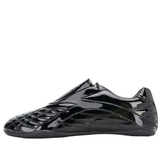 Balenciaga (WMNS) Balenciaga Zen Sneakers Shiny Patent Black Leather 617539W2QA11000