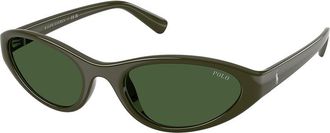 Polo Ralph Lauren PH4248U 586171 Mens Sunglasses Green Size 55