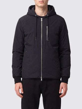 Moose Knuckles Northdale Padded Bomber Jacket in Water-Repellent Nylon