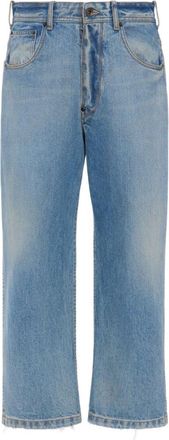 Maison Margiela Blue Straight-leg Jeans