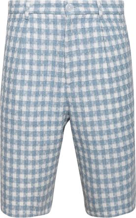 Nahmias Shorts a quadri - Blu