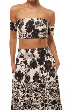 Misa Alba Top In Flora Negra