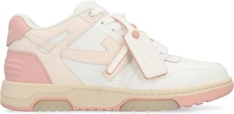 Off-white Womens Out Of Office Sneakers White Leather Trainers