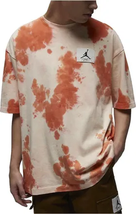 Nike Jordan Air Jordan Essentials Oversized Graphic T-Shirt Asia Sizing Orange DX9584-111