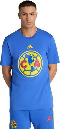 adidas Mens adidas Blue Club America DNA Alphaskin T-Shirt at Nordstrom, Size Medium