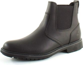 Timberland Stormbucks Chelsea, Mens Chelsea Boots, Black (Black Smooth), UK (44 EU)