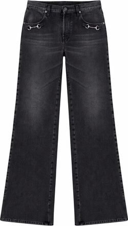Gucci Denim Jeans With Horsebit Detail