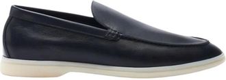 Scarosso Ludovico Loafers - Heren - Loafers - Blauw - 46 EU - Leer - Schoenen