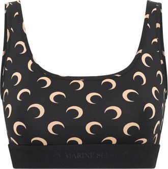 Marine Serre Top Bra Moon