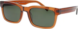 Morris & Co. PARK 1 5025 Mens Sunglasses Brown Size 54
