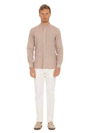 Aspesi Korean Collar Linen Shirt