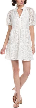 CeCe by Cynthia Steffe V-Neck Tiered Babydoll Dress