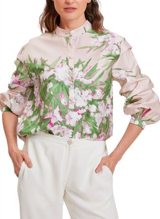 Rani Arabella Liguria Pink Cotton Shirt
