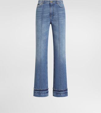 Dolce & Gabbana 5-pocket Denim Trousers - Woman Denim And Jeans Multi-colored 38