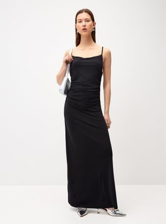 Twik Womens Draped maxi dress