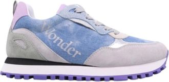Liu Jo Denim Sneaker Multicolor Leer Su&egrave;de - Dames - Sneakers - Veelkleurig - 38 EU - Leer - Schoenen