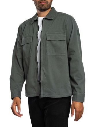 HUGO BOSS Lorum Overshirt, Groen