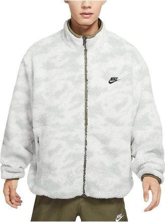 Nike Club Fleece 2-way jacket Olive Camouflage DQ4885-222