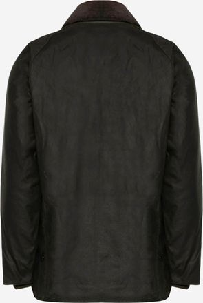 Barbour Mens Jacket Bedale Waxed Cotton Dark Green
