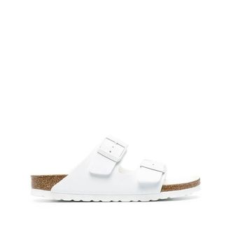 Birkenstock Sandalen Arizona Birko-Flor Narrow - Dames - Sandalen - Wit - 36 EU - Schoenen