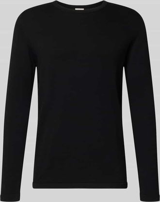 Drykorn Drykorn Slim Fit Pullover in Strick-Optik Modell Mino in Black, Gr&ouml;&szlig;e XL