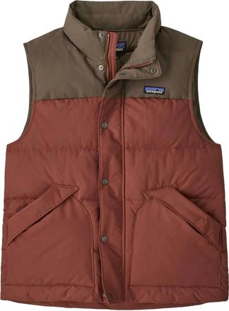 Patagonia Mens Downdrift Vest In Dried Vanilla