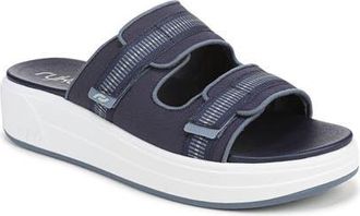 Ryk&auml; Viv Slide Sandal in Academy Blue at Nordstrom, Size 8.5