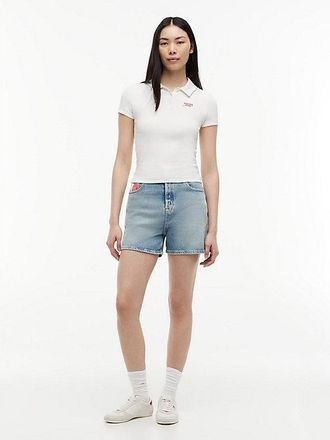 Tommy Hilfiger Vintage Mom Mid Rise Denim Shorts