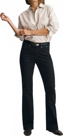 Mavi Vicky Mid-Rise Denim Jeans In Black