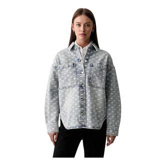 A|X Armani Exchange Denim Shirt - Dames - Spijkeroverhemden - Blauw - M - Denim - Overhemden