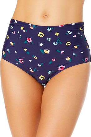 Anne Cole Hi Waist Shirred Bottom