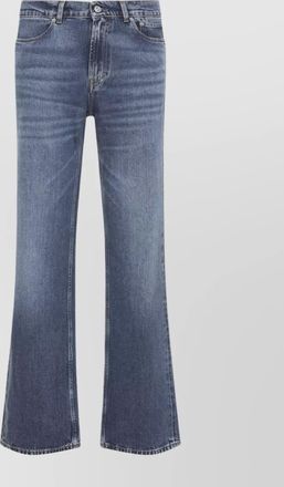 Our Legacy faded five-pocket trousers featuring belt loops