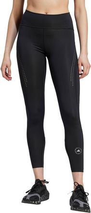 adidas by Stella McCartney Perforated Leggings in Black at Nordstrom Rack, Size Large